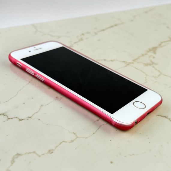 Чохол бампер Primo Gucoo для Apple iPhone 6/6S тонка накладка - Light Pink | Зображення 5