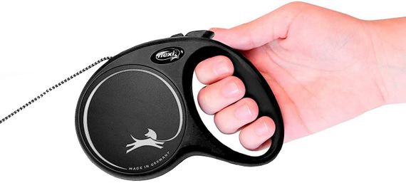 Повідець рулетка для собак FLEXI New Classic S (5 m - 12 kg) чорний | Зображення 3
