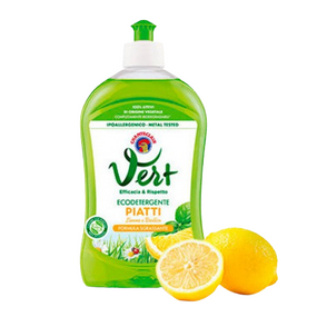 РІДИНА ДЛЯ МИТТЯ ПОСУДУ АРОМАТ Лимон и Базилик ChanteClair™, 500 мл.