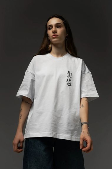 Футболка "ETERNAL SCRIPT" White M | Зображення 4