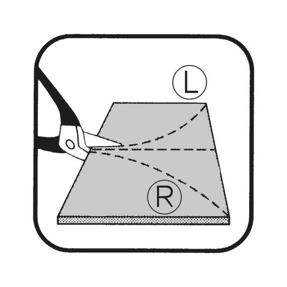 Ножиці по металу, праві, L260 mm | Зображення 3