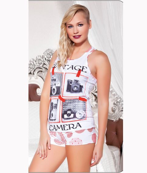 Одяг Lady Lingerie 10421 Туреччина Л  Бавовна + еластан Комбінований