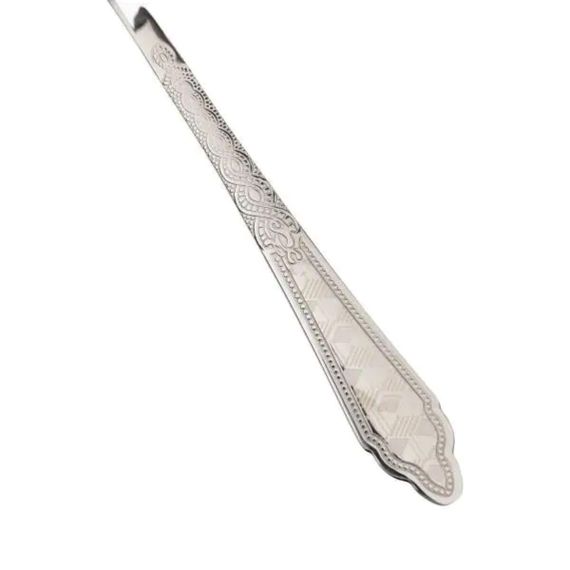 Набір столових приборів золото на 6 персон комплект столових приборів 24 предмети Срібло HP-20-63 | Зображення 4