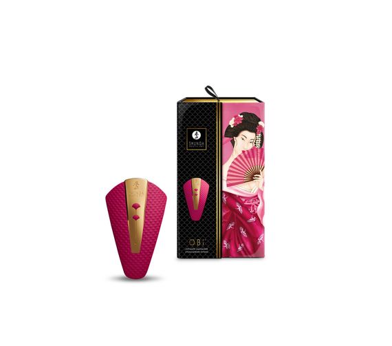 Кліторальний вібратор Shunga Obi Raspberry | Зображення 7