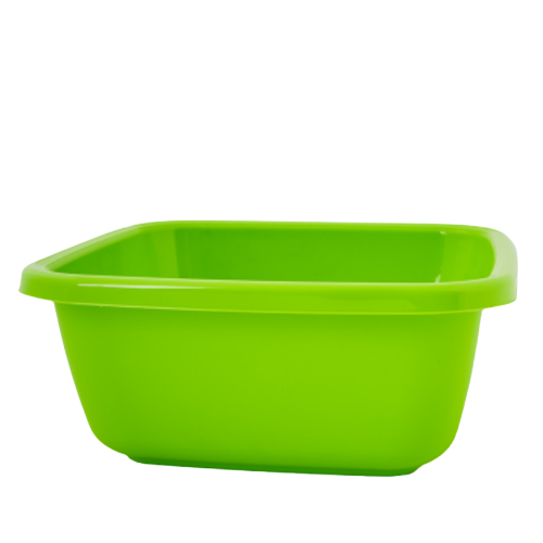 Таз квадратний 14 л оливковий Алеана