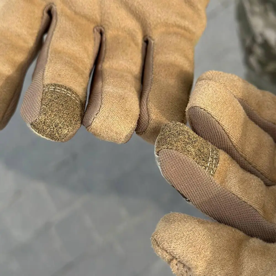 Рукавички тактичні Helikon-Tex Range Tactical Gloves - PenCott WildWood / Coyote A, розмір S | Зображення 4