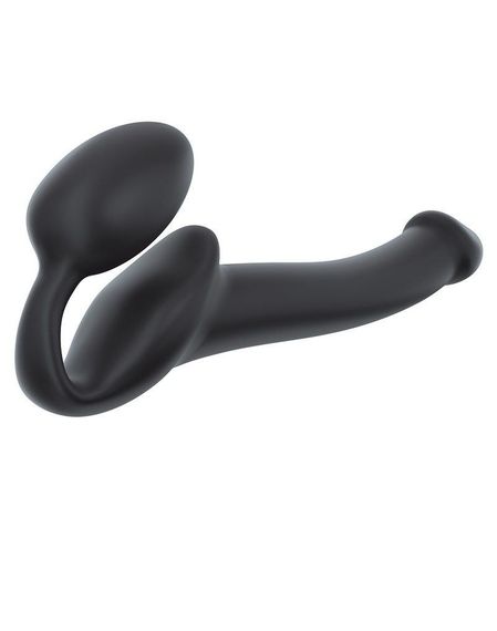 Безремінний страпон Strap-On-Me Black S, повністю регульований, діаметр 2,7 см | Зображення 1