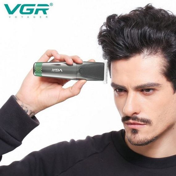 Машинка для стрижки VGR V-925, Професійна бездротова машинка для стрижки волосся, вусів, бороди | Зображення 3