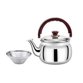 Чайник 1 л Con Brio CB-430 из нержавеющей стали со свистком для всех типов плит