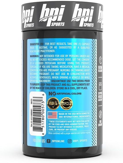 Жироспалювач Bpi Sports Nite Burn 60 капсул | Зображення 1