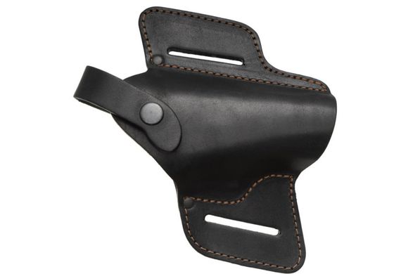Кобура поясна Форт-17 не формована "метелик" шкіра чорна | Зображення 1