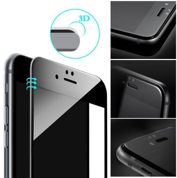 Full Cover захисне скло для iPhone 6/6S - Black | Зображення 2