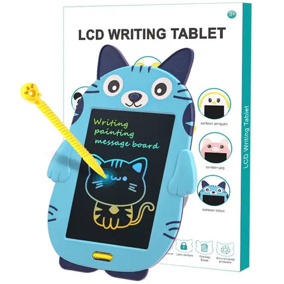 Планшет для рисования Animals 8,5 дюймов Blue Cat | Зображення 2