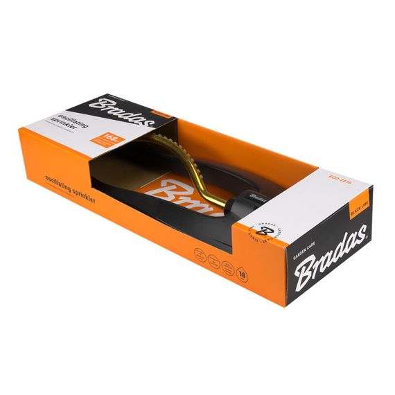 Зрошувач осцилівний Bradas BLACK LINE компактний з алюмінієвою дугою ECO-2816 | Зображення 1