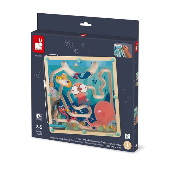 Игра магнитный лабиринт Janod Океан J05312 (J05312) | Зображення 2