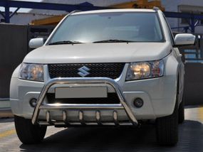 Кенгурятник WT003 (нерж.) 60 мм для Suzuki Grand Vitara 2005-2017 гг