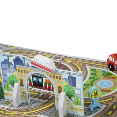 Ігровий набір Melissa&amp;Doug дерев&apos;яний футляр &quot;Місто&quot; (MD30141) | Зображення 2