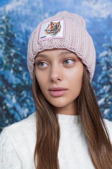 Шапка «Tiger» (6033-6) светло-серый