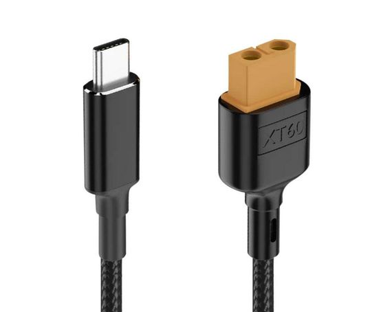 Кабель CS100 0.5m Type-C/XT60 переходник для зарядного устройства аккумуляторов квадрокоптеров ToolkitRС