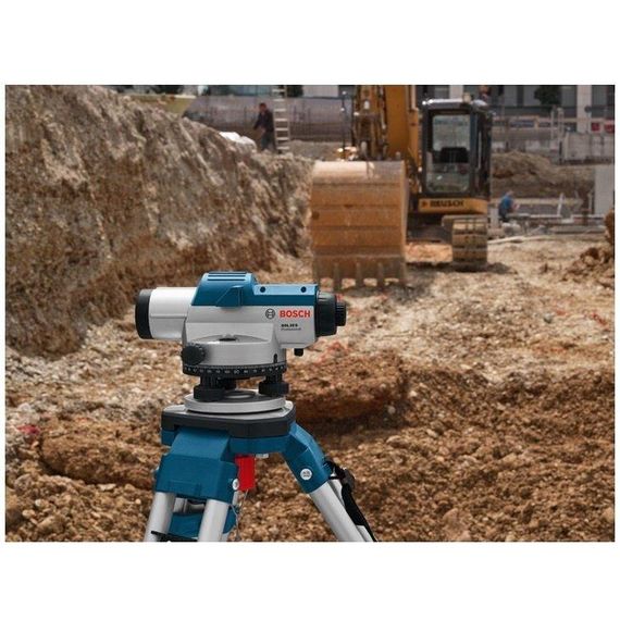 Нивелир оптический Bosch GOL 20D, зум х20, ± 3.0 мм на 30 м, до 60 м, 1.5 кг (0.601.068.400) | Зображення 3