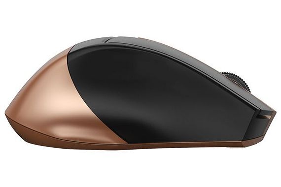 Миша бездротова A4Tech Fstyler FG35,  USB, колір чорний+бронза | Зображення 4