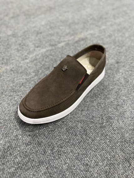 Легкі турецькі мокасини Rifellini коричневого кольору 41 42 43 розмір | Зображення 3