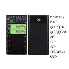 Корпус Павербанк QC 22,5W (швидка зарядка) Power Bank 6*18650