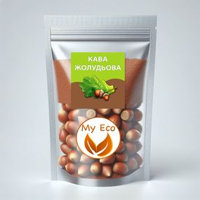 Кава з жолудів дубу  500г, кофе из желудей дуба