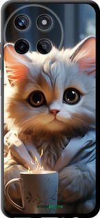 Чохол на Realme Realme 11 Білий кіт "5646b-3120-2448"