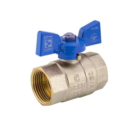 Кран шаровой Koer 1" ГГМ (KR.217.B) синий (KR2718) | Зображення 4