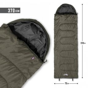 Спальний Мішок Pentagon MAJOR Темна олива 370GSM