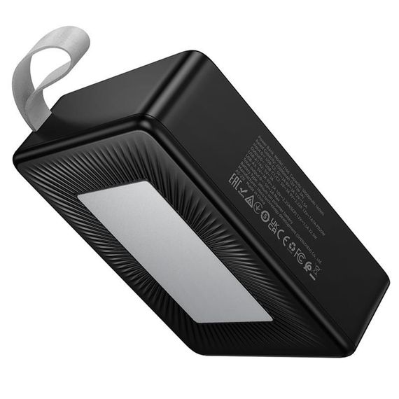 Портативний ЗП Power Bank Hoco J166 Carretera 22.5W+PD20W+lighting 50000 mAh Black | Зображення 5
