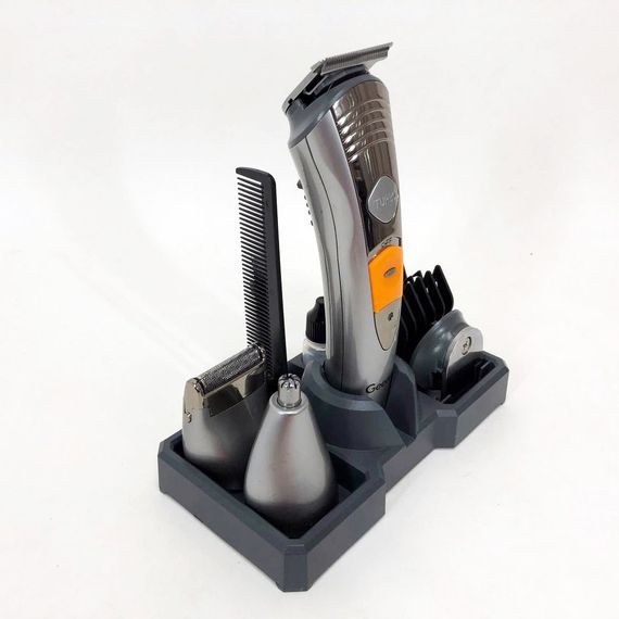 Машинка для підстригання Pro Gemei GM-580, Практична машинка для стрижки волосся Тример скронь IW-64 | Зображення 7