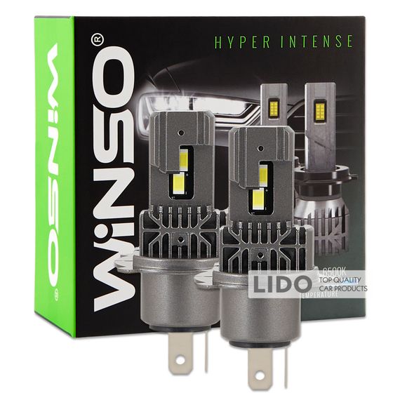 793400 LED H4 12/24V потужність 30Вт, світловий потік 3000Лм., температура 6500K, CSP3570