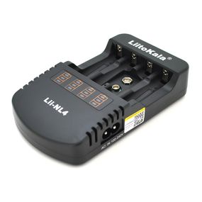 ЗП універсальний Liitokala Lii-NL4, 4 канали, LCD дисплей, підтримує Li-ion, Ni-MH і Ni-Cd AA (R6), ААA (R03), AAAA, С (R14)
