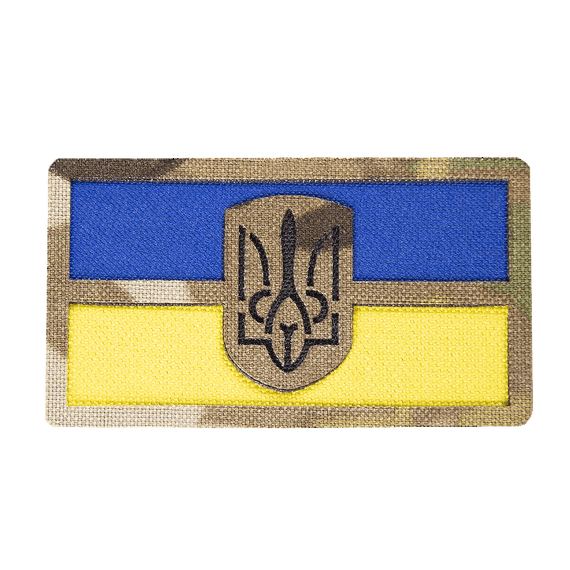 Патч Camotec Герб Україні (4.5*8) Multicam (9098)