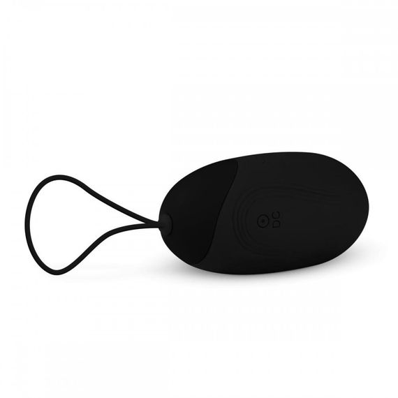 Виброяйцо Vibrating Egg With Remote Control черное Sex Aura | Зображення 1
