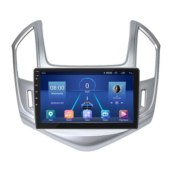 Штатная магнитола 9" Lesko для Chevrolet Cruze I Рестайлинг 2012-2016 Top 4/32 4G WiFi GPS Шевролет