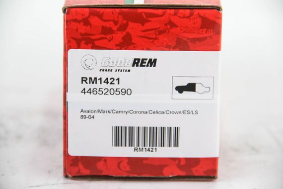 Колодки гальмівні Avalon/Mark/Camry/Corona/Celica/Crown/ES/LS 89-04, GOODREM (RM1421) | Зображення 2