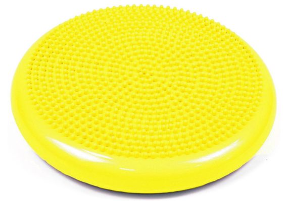 Балансувальна подушка масажна EasyFit жовта (EF-1840-Y)