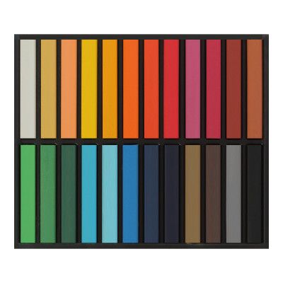 Пастель ZiBi ART Line -2 сухая художественная мягкая, 24 цветов (ZB.2494) | Зображення 1