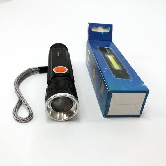 Потужний універсальний ліхтарик, Потужний ліхтар із можливістю зарядки, Тактичний ліхтар з діодом NT-33 | Зображення 2