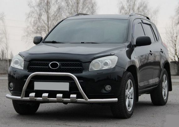 Кенгурятник WT-ST15 (нерж) для Toyota Rav 4 2006-2013 гг