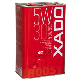 Синтетична олива XADO Atomic Oil 504/507 RED BOOST 5W-30  4л