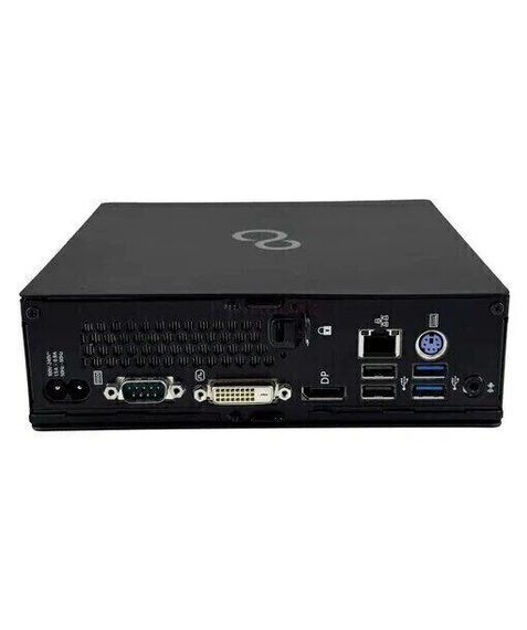 Неттоп Б-класс Fujitsu Esprimo Q556 USFF / Intel Core i5-7400T (4 ядра по 2.4 - 3.0 GHz) / 32 GB DDR4 / 1000 GB SSD / Intel HD Graphics 530 б/у | Зображення 3