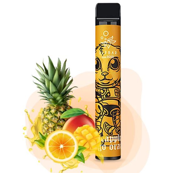 Elf Bar Lux 2000. Ананас Манго Апельсин (Pineapple Mango Orange)