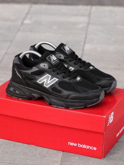 Літні кросівки  New Balance колір чорний/білий | Зображення 6