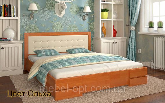 Дерев'яне ліжко Регіна 120х190 см Arbor Drev полуторне, 140х190 | Зображення 5