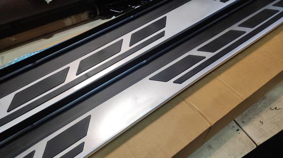 Боковые Подножки OEM V2 (2 шт, Алюминий) для Mitsubishi Outlander 2012-2021 гг | Зображення 1