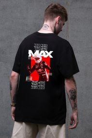 Оверсайз Футболка Without З Принтом Max Black